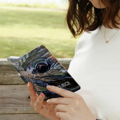 【手帳型】【HOOZUKI】ヤマメのクローズアップ