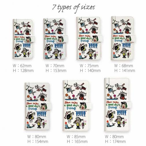 【手帳型】【釣りざんまい】魚釣りに出かけよう!