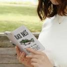 【手帳型】【釣りざんまい】ドット絵のブラックバス カラフルホワイト