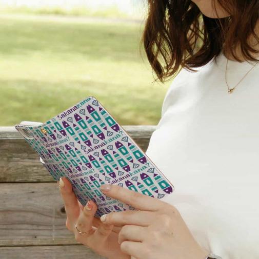 【手帳型】【釣りざんまい】サカナカナ?ソーカナ?