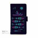 【手帳型】【釣りざんまい】愛犬と釣りを楽しむアングラー_カラフルダークネイビー