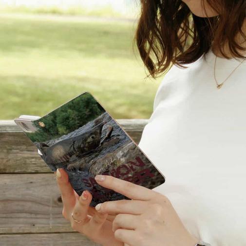 【手帳型】サーモン・イン・ザ・リバー