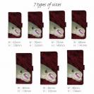 【手帳型】【佐藤ケロ子】シーバスの食欲　バイオレンスレッド