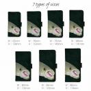 【手帳型】【佐藤ケロ子】シーバスの食欲　ダークグリーン