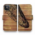 【手帳型】ライギョ　鉄錆