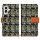 【手帳型】エキゾチックな魚のデザイン