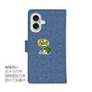 【手帳型】【釣りざんまい】ゴムボートアングラー_カラフルデニム風