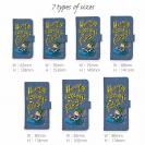 【手帳型】【釣りざんまい】ゴムボートアングラー_カラフルデニム風