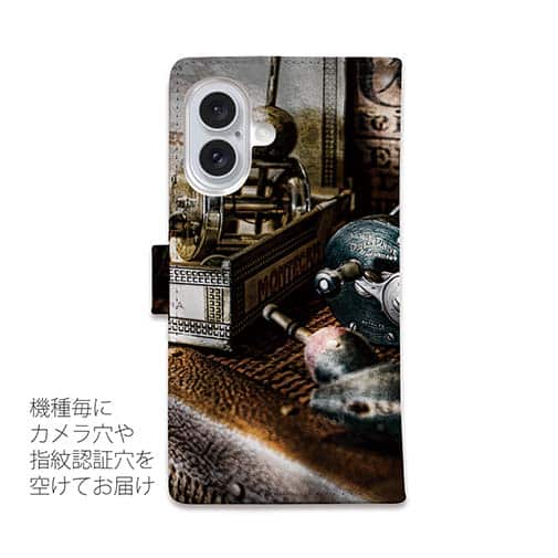 【手帳型】フライのオールドTackle