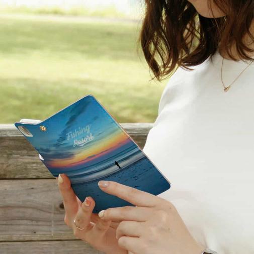 【手帳型】ようこそ釣り天国へ