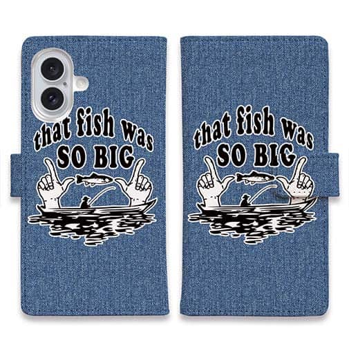 【手帳型】逃した魚はデカイ!