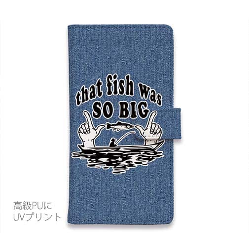 【手帳型】逃した魚はデカイ!