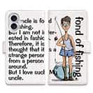 【手帳型】おじさんは釣りが大好き