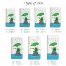 【手帳型】【釣りざんまい】カエルが雨の中釣りをするでケロ