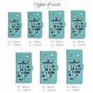 【手帳型】【釣りざんまい】愛犬と釣りを楽しむアングラー_カラフルミントブルー