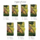 【八百板浩司】【手帳型】Brook Trout & Mayfly メイフライにかかったブルックトラウ