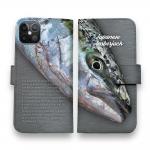 【手帳型】ブリ　格闘の跡