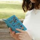 【手帳型】【釣りざんまい】釣りに行きませんか?_カラフルスカイブルー