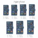 【手帳型】【釣りざんまい】釣りに行きませんか?_カラフルデニム風