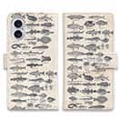 【手帳型】魚図鑑　1890年版