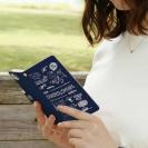 【手帳型】【釣りざんまい】釣りに行きませんか?_ネイビー