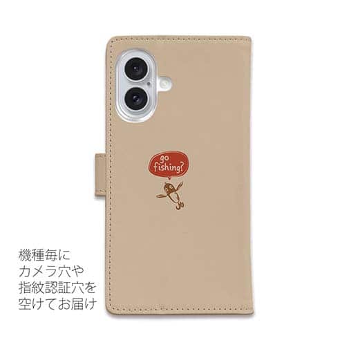 【手帳型】【釣りざんまい】釣りに行きませんか?_レトロ