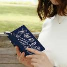 【手帳型】【釣りざんまい】魚釣りに出かけよう!_ネイビー