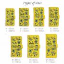 【手帳型】【釣りざんまい】魚釣りに出かけよう!_イエロー