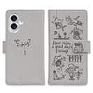 【手帳型】【釣りざんまい】魚釣りに出かけよう!_グレー