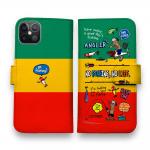 【手帳型】【釣りざんまい】釣りに行きませんか?_カラフルラスタカラー