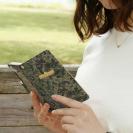 【手帳型】【reins】迷彩柄&ロゴ