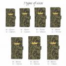 【手帳型】【reins】迷彩柄&ロゴ