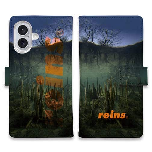 【手帳型】【reins】ポンド&ロゴ