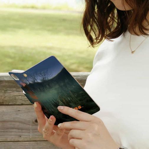 【手帳型】【reins】ポンド&ロゴ