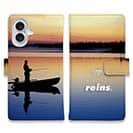 【手帳型】【reins】バスのイラスト&ロゴ