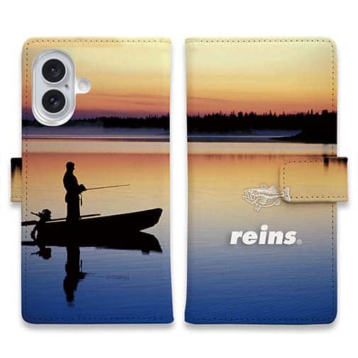 【手帳型】【reins】バスのイラスト&ロゴ