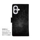 【手帳型】【reins】ブラックウォール&ロゴ