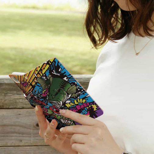 【手帳型】【FISH MAN】エキサイティングバイト! カラフル