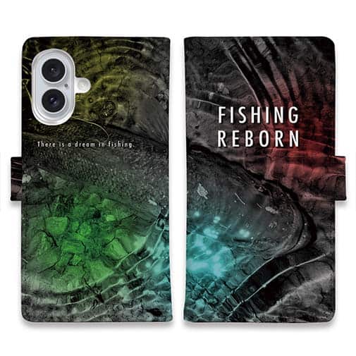 【手帳型】【FISH MAN】FISHING REBORN