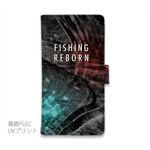 【手帳型】【FISH MAN】FISHING REBORN