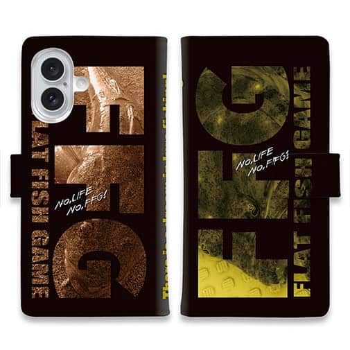 【手帳型】【FISH MAN】FFG!フラットフィッシュゲーム好きのあなたへオススメ!