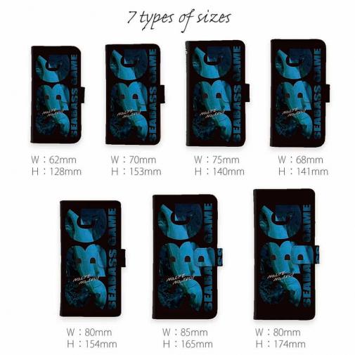 【手帳型】【FISH MAN】SBG!シーバスゲームが大好きなあなたへ!