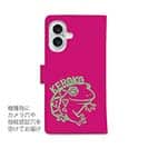 【手帳型】【佐藤ケロ子】KEROKOサイン入りスマホカバー レッド