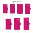 【手帳型】【佐藤ケロ子】KEROKOサイン入りスマホカバー レッド