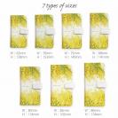 【手帳型】ミモザのウォーターカラー