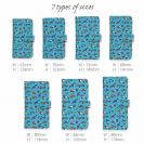 【手帳型】【釣りざんまい】ルアーコレクション_カラフルスカイブルー