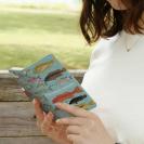 【手帳型】【FISH MAN】FISHING PARADAISE OKINAWA! ブルー