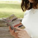 【手帳型】【FISH MAN】FISHING PARADAISE OKINAWA! ブラウン