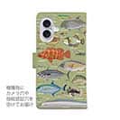 【手帳型】【FISH MAN】FISHING PARADAISE OKINAWA! グリーン