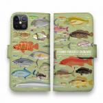 【手帳型】【FISH MAN】FISHING PARADAISE OKINAWA! グリーン